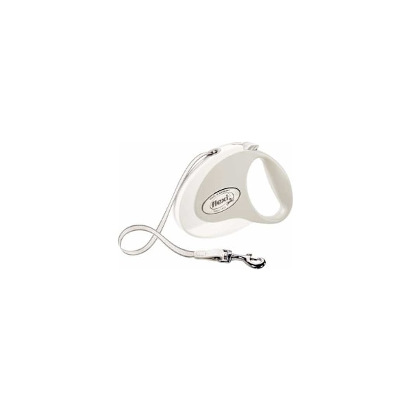 Gåsnor Style M Ribbon 5m, hvid, Flexi