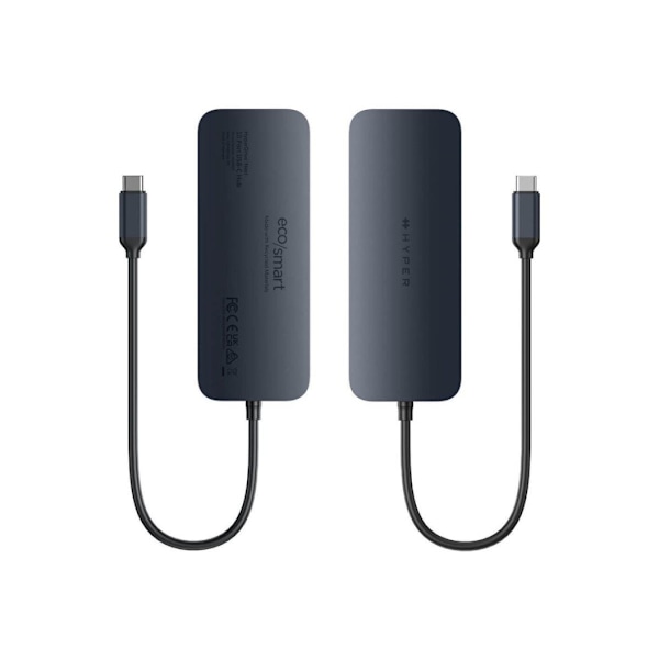 Hyper, HyperDrive EcoSmart Gen.2 universaali USB-C 10-in-1 -keskitin, 140 W PD3.1 Power Pass-thru
