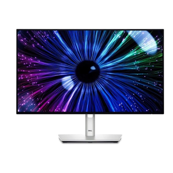 LCD-skærm DELL U2424HE (23,8", Panel IPS, 1920x1080, 16:9, 120Hz, mat, 8 ms, Drejelig, Pivot, Højdejusterbar, Tilt)