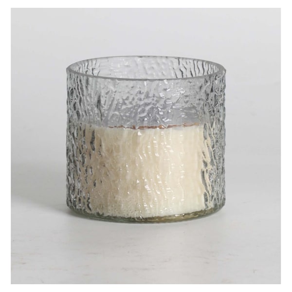 Doftljus i glas NATURGRÖN H9cm, Norra Skogen