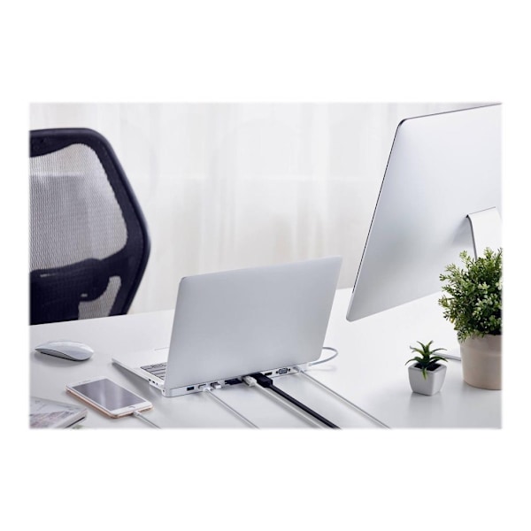 Aten, USB-C, USB-C Multiport Dock med Power Pass-Through