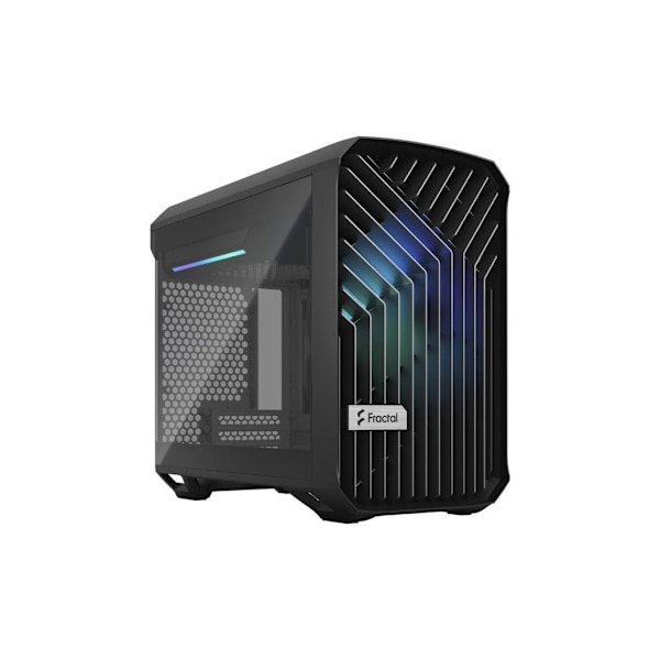 Fractal Design, Torrent Nano RGB TG Ljusfärg Svart