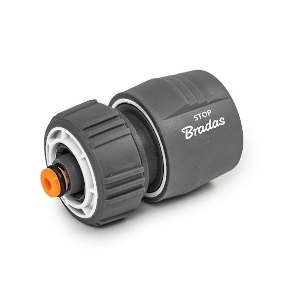Sæt med 10 produkter. WHITE LINE SOFT Quick connector 1/2" - STOP