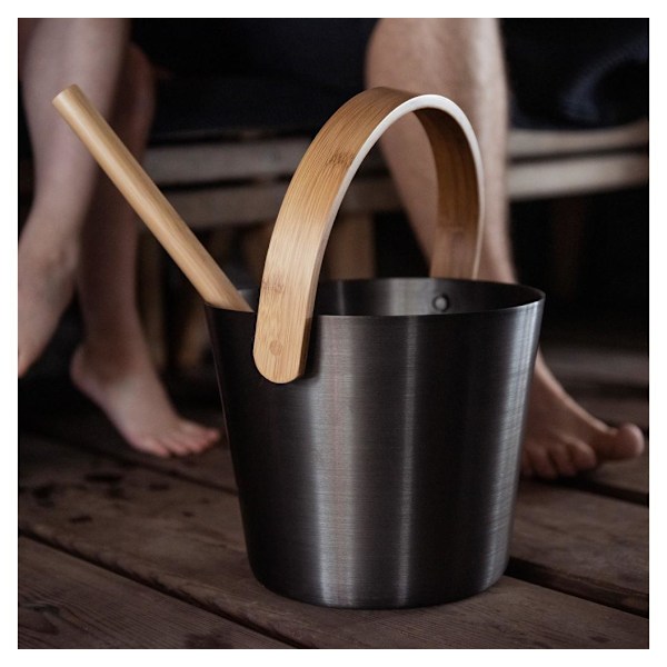 Saunaspand RENTO BRUN 5L, H35cm