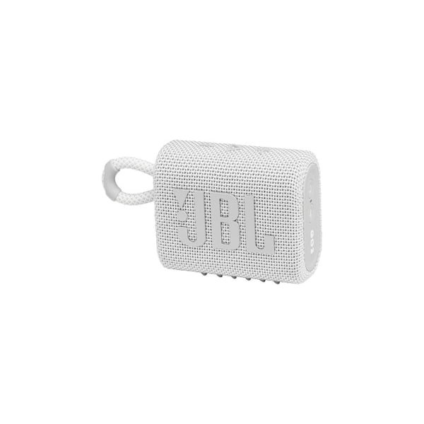 JBL trådløs høyttaler Go 3 BT, hvit Hvit