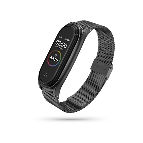 Tech-Protect urrem MilaneseBand Xiaomi Mi Band 5/6, sort