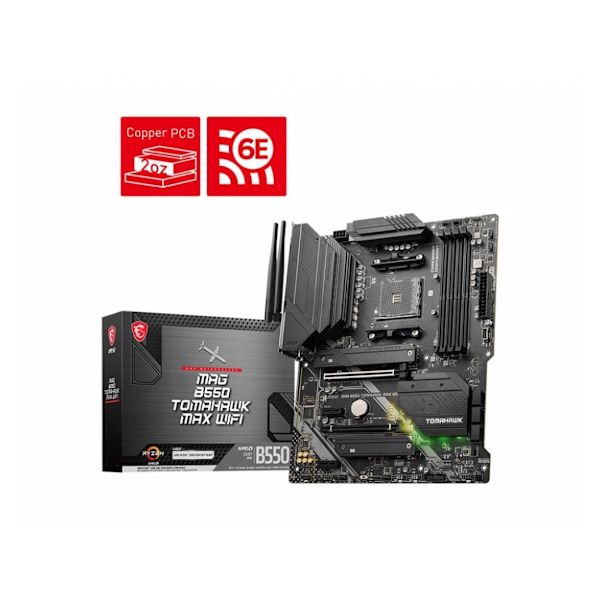 Emolevy MSI AMD b550 (sam4, atx, muisti ddr4, muistipaikat 4, 2xpci-express 3.0 1x, 1xpci-express 3.0 16x)