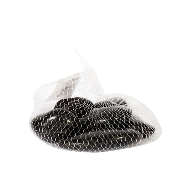Koristekivet DECOR STONE, mustanväriset isot kivet, paino: 500g