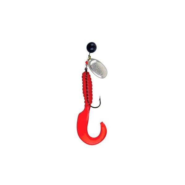 Spinner MEPPS AGLIA SPINFLEX 10g sort/sølv/rød