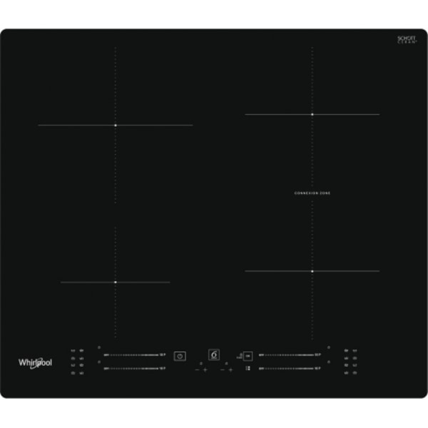 Indbygget induktionskogeplade WB S2560 NE, Whirlpool Sort