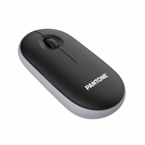 PC Mouse Con Dongle Bk, Pantone Sort, Grå