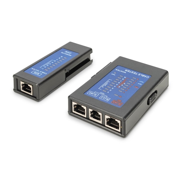 Digitus, DN-14001-2 Kabeltester, netværk, RJ45, Enkeltsidetester