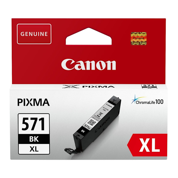 Patron för skrivare CLI-571XL BK, Canon