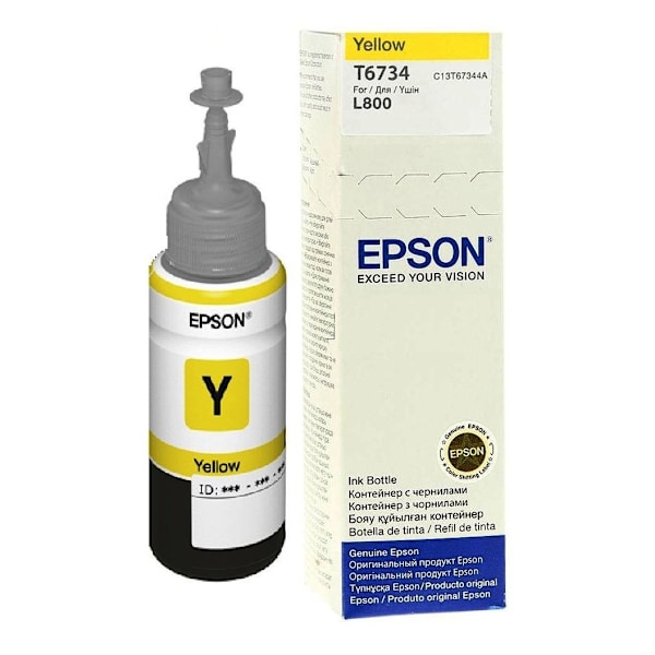 Epson, T6734 mustepullo 70ml