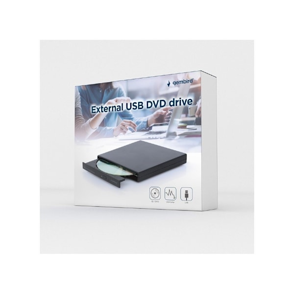 Gembird ulkoinen DVD/CD-asema DVD-USB-04