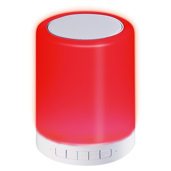 Platinet trådløs høyttaler + LED-lampe 2-i-1 PDLSB01