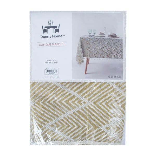 Duk EASY CARE 140x180cm, gyllene med tofs