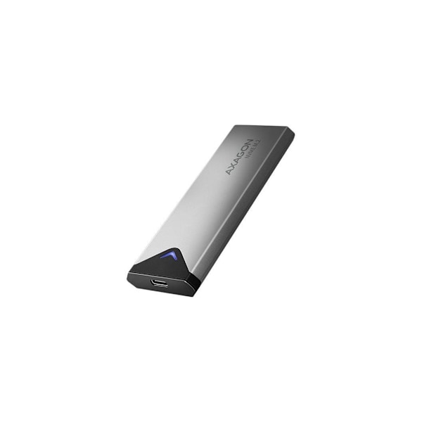 AXAGON, Extern SuperSpeed+ USB-C metalllåda för M.2 NVMe SSD-diskar med storlekar upp till 42 till 80 mm, EEM2-UG2