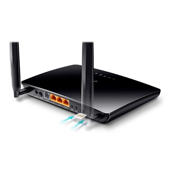 TP-LINK, N300 4G LTE Telefoni WiFi-router, TL-MR6500v