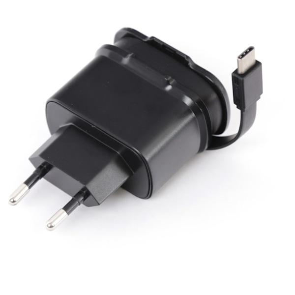Platinet-laddare 2xUSB 3,4A + USB-C-kabel (44654)