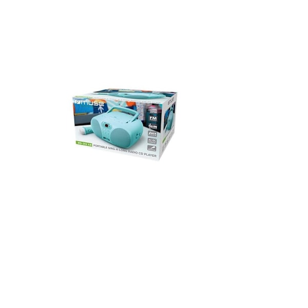 Muse, bærbar Sing-A-Long radio CD-spiller, MD-203 KB