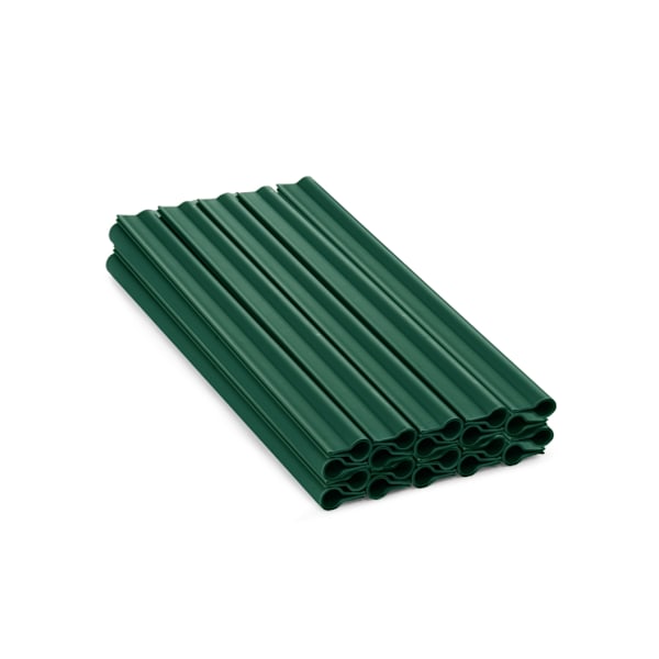 Havehegn skærmliste 19cmx36m, 200 g/m2,net + clips 20stk, Grøn