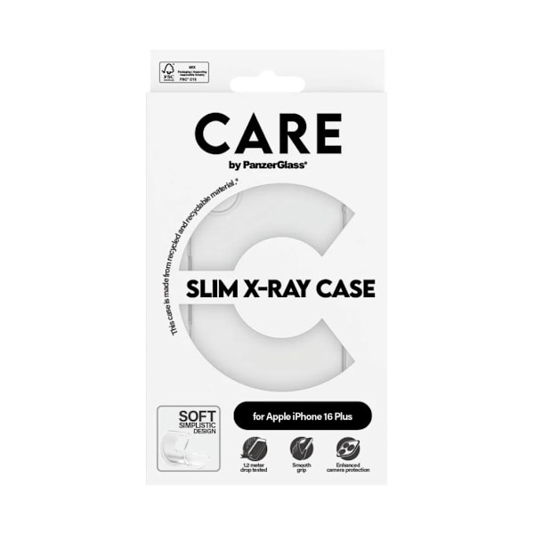 CARE, by PanzerGlass Case Fashion X-Ray Soft Basic