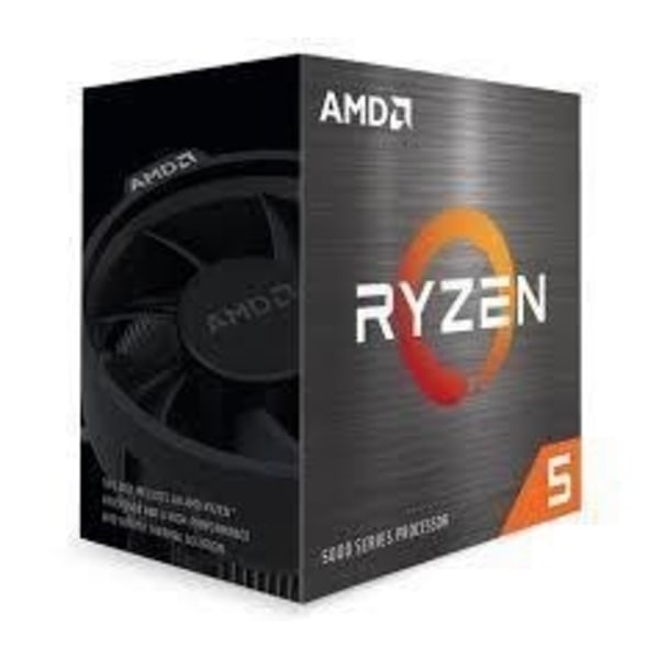 CPU-dator (ryzen 5, 5600xt, vermeer, 3700 mhz, kärnor 6, 32mb, sockel sam4, 65 watt, box, 100-100001585box), Amd
