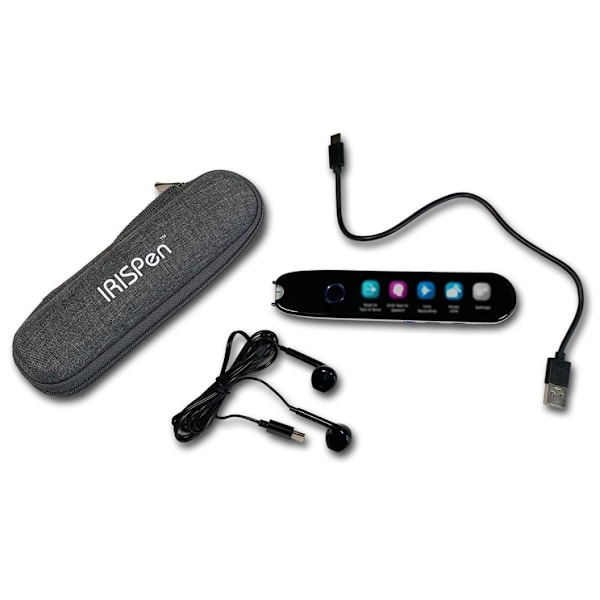 IRIS, IRISPen Reader 8 Sort, Hvid