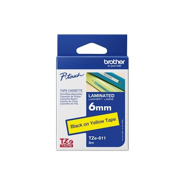 Brother, TZe-611 laminert tape
