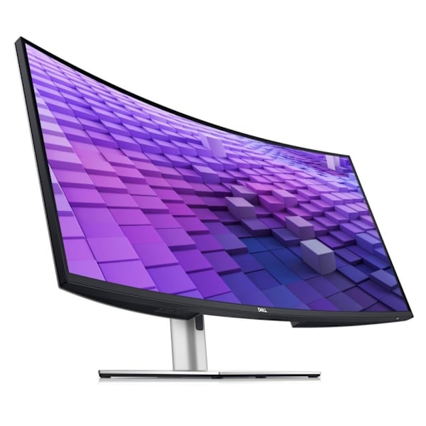 LCD-näyttö 38" (business/curved/21 : 9, paneeli ips, 3840x1600, 21:9, 60, matta, 5 ms, kaiuttimet, kääntyvä, korkeussäädettävä), Dell