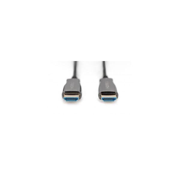 Digitus, HDMI til HDMI, HDMI AOC hybrid-fiberforbindelseskabel, AK-330125-100-S