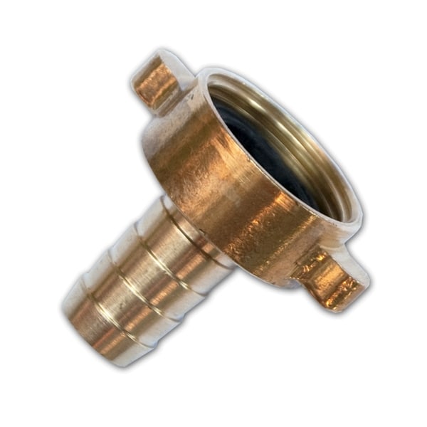 Set of 10 products. Muff with tap nut, 1" female, for 19mm hose