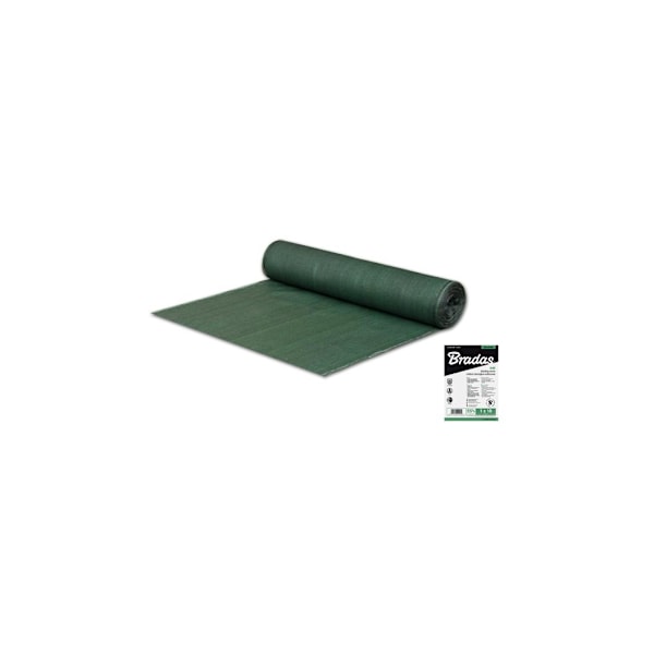 Skuggnät 55%, 2x25m Grön