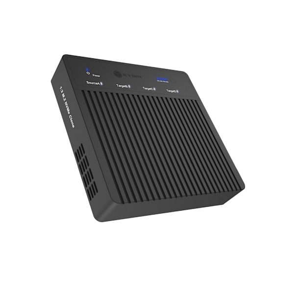 Raidsonic, 4-Bays USB4 Duplikator (1:3 klon) til NVMe M.2 SSD, IB-4013MCL-C4