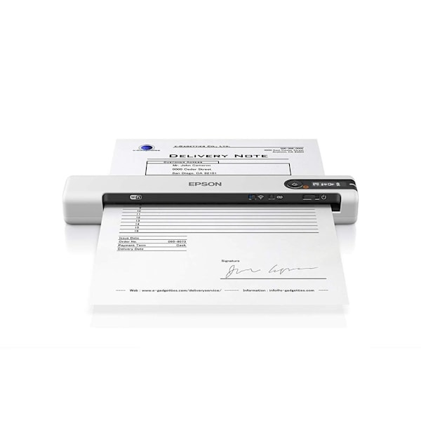 Epson, trådløs bærbar scanner, WorkForce DS-80W