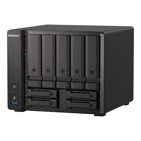 QNAP, 9-paikkainen QuTS hero NAS, TS-H973AX-8G