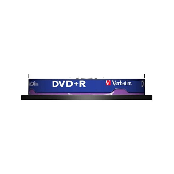 Verbatim DVD+R Matt Silver 4.7GB 16x 10kpl kara