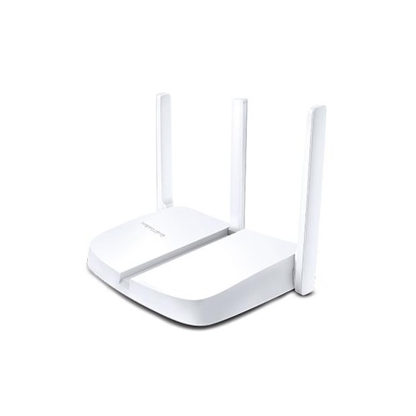 Trådløs router trådløs router (300 mbps, ieee 802.11b, ieee 802.11g, ieee 802.11n, antal antenner 2, mw305r), Mercusys Hvid