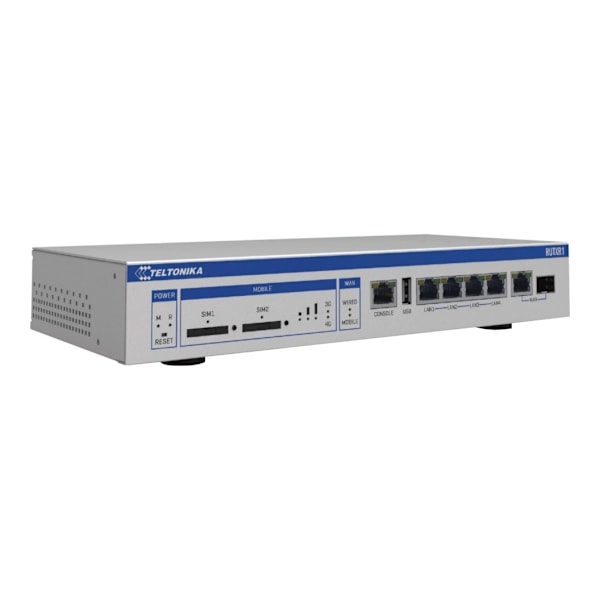 Teltonika, Enterprise Rack-monterbar SFP/LTE-router, RUTXR1