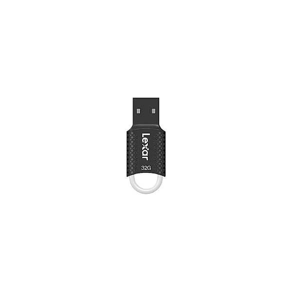 Hukommelsesdrev flash usb2 32gb/v40 ljdv40-32gab, Lexar Sort, Hvid