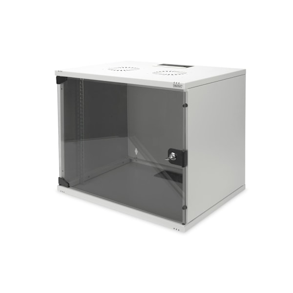 Digitus, 9U veggmonteringsskap, DN-19 09-U-S-1