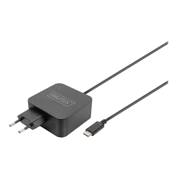 Digitus, Strömkabel, Notebook-laddare USB-C Strömförsörjning 65W PD3.0, DA-10071