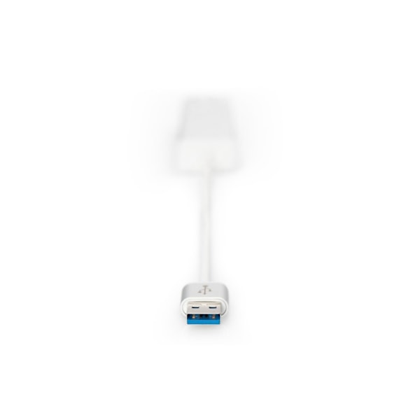 Digitus, USB-keskitin, 3-porttinen USB-keskitin ja Gigabit LAN-sovitin, DA-70250-1