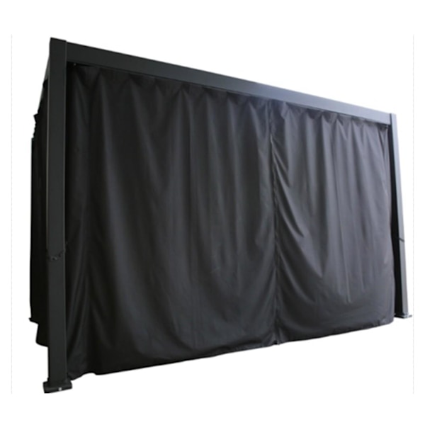 Sidogardiner för lusthus MIRADOR 3x3m, polyester