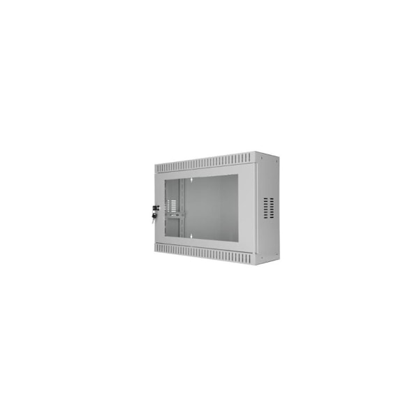 SOMI Networks, 3U, 19" vakio pystyasennus pystysuoraan kiinnitettävä kaappi, 3U-54/18SNC