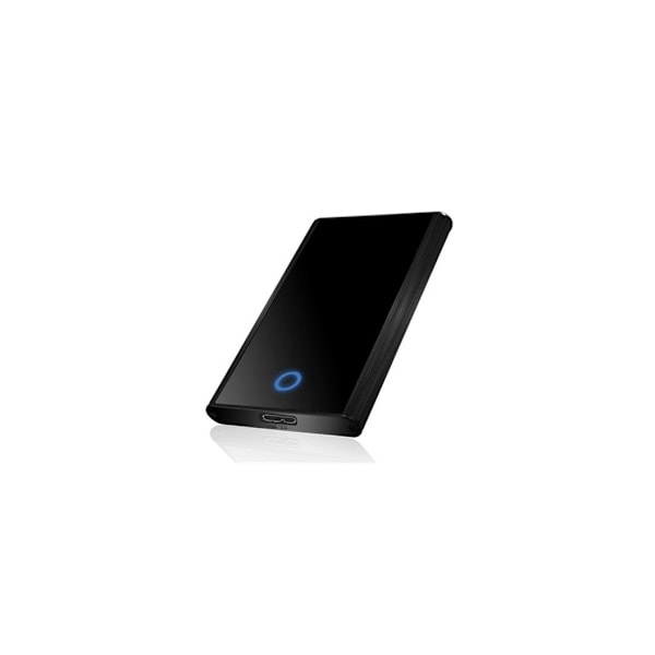 Raidsonic, 2,5", ICY BOX, eksternt 2,5" kabinet til SATA HDD/SSD med USB 3.0 interface i et stilfuldt design Sort