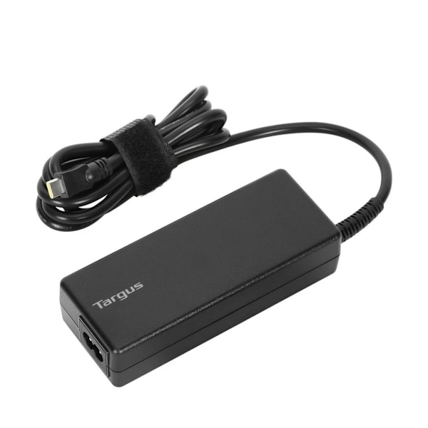 Targus, 100 W USB-C PD-lader - for bærbare datamaskiner eller Power Pass-Thru-dokkingstasjoner, APA108EU Sort