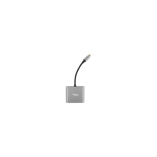 Natec, USB-C Dock, USB-C Multiport Adapter, NMP-1607
