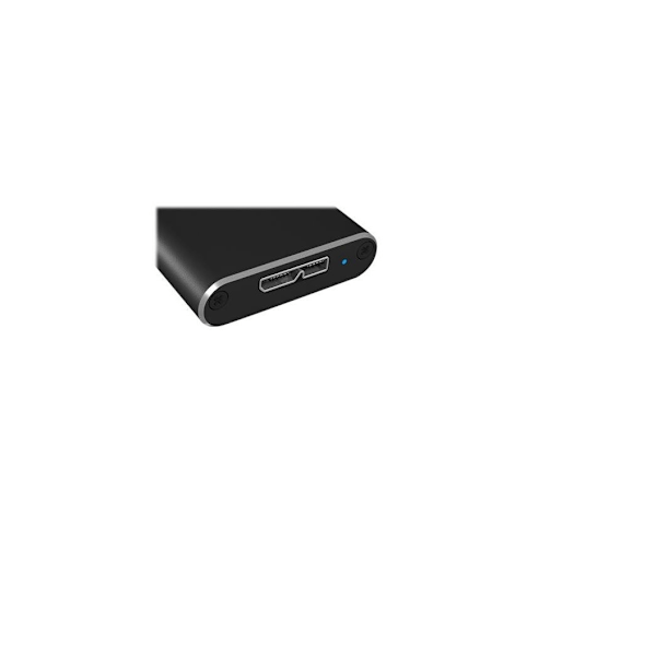 Raidsonic, portabelt hårddiskfodral, externt USB 3.0-hölje för M.2 SSD , IB-183M2